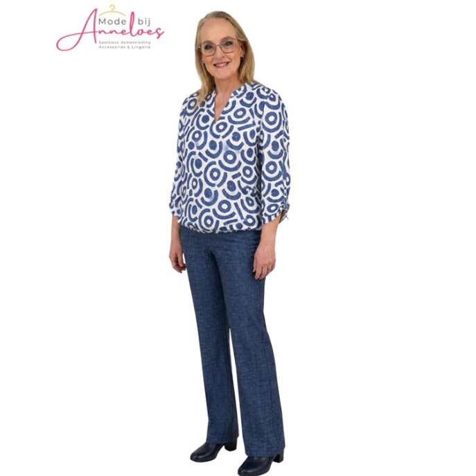 Dreamstar Broek 121 Jakko ruit Indigo mix Dreamstar Broek 121 Jakko ruit Indigo mix